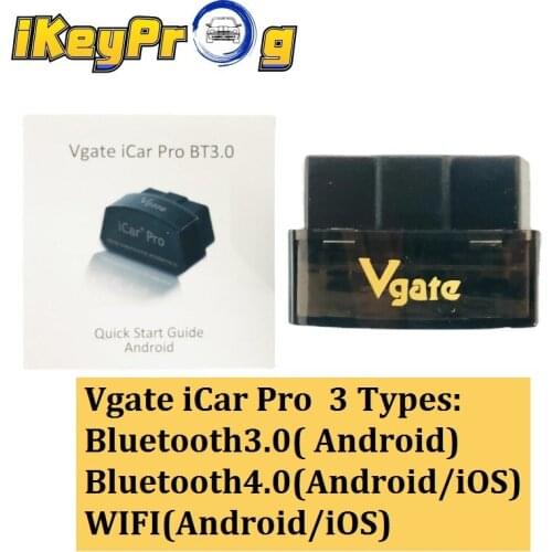 New OBD2 Scanner For Android/IOS Vgate vlinker MC iCar Pro Bluetooth 4.0/WIFI icar2 ELM327 Auto Code Reader OBD2 Diagnostic Tool
