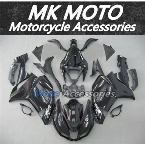 Motorcycle Fairings Kit Fit For Kawasaki Zx-6r 2007-2008 636 Bodywork Set High Quality Abs Injection New Ninja Bright black
