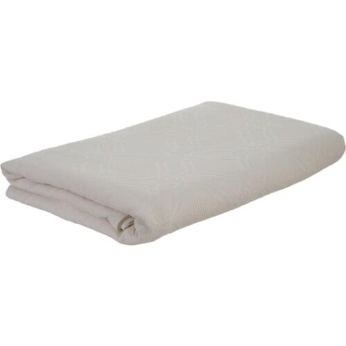 BEDSPREAD RAW ALGODON-POLIESTER 190X270 CM