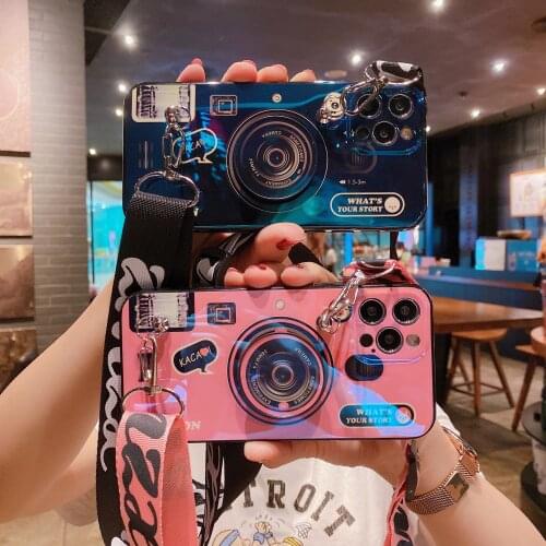 Fashion Fold Holder Silicone Case For Redmi Note 10 Pro Max Note 10s 9T 8T 9A 9C 8A 7A 6 Pro K40 Pro K30 K20 Retro Camera Case