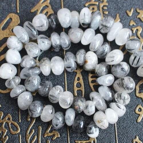 Pretty 6-12mm Freeform Quartzs Loose Beads 15"/38cm , For DIY Jewelry Making