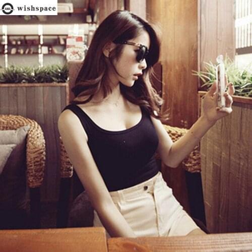 Wishspace strapless cultivate ones temperament and sexy summer vest fashionable woman condole top under shirt