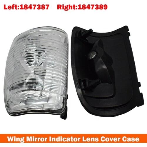 BK3113B381AA 1847387 For Ford Transit Mk8 2014-2019 Rearview Mirror Turn Signal Shell Case Wing Mirror Indicator Lens Left Side