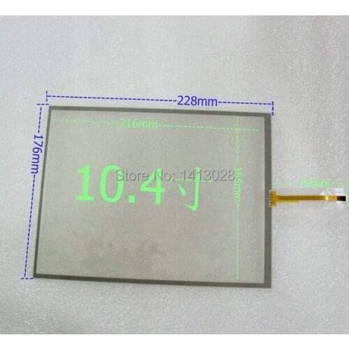 10.4 -inch resistive touchscreen 10.4 -inch touch screen control in the peripheral width of 5 mm 225 * 173 small interface
