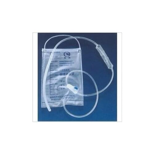 10pcs 1000ml plastic bag disposable enema bag coffee enema drainage bag medical transparent intestinal cleaning bag