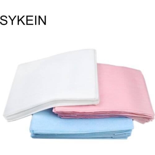 10 PCS Disposable Bed Sheets Bedroom Massage Table Sheets Beauty Salon Spa Travel Hotel Thicken Non-woven Fabric Sheet