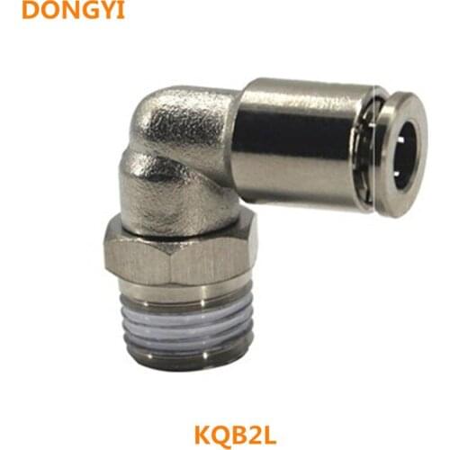 10X Metal One-touch Fittings For KQB2L04/06/08/10/12/16-M5/01S/02S/03S/04S