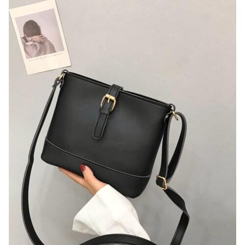 Brand black womens shoulder bag fashion ladies Messenger bag shoulder strap adjustable new shopper bag discount 2019 girl bags