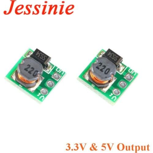 DC-DC 0.9-3.3V to 3.3V 500mA 0.9-5V to 5V Mini Step Up Boost Power Module DC to DC For Arduino Voltage Converter Module