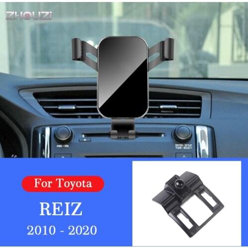 Car Mobile Phone Holder Special Air Vent Mounts GPS Stand Gravity Navigation Bracket For Toyota Reiz 2010-2020 Car Accessories
