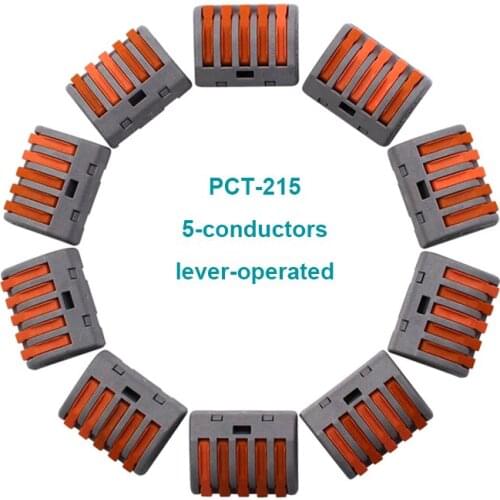 Electrical Wiring Connectors For Quick Lighting Terminals