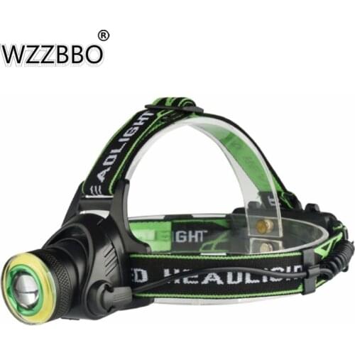 Mechanical Dimming Headlight T6 Strong Light Rechargeable Headlight USB Rechargeable Headlight Outdoor Fishing Lamp