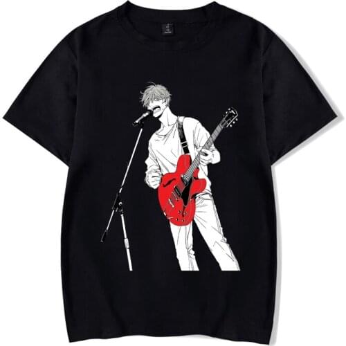 Kawaii Anime Given T-shirt Music Manga Mafuyu Pullover Women Men Oversized Sweatshirt Harajuku Streetwear Tees Trend a Girl Tops