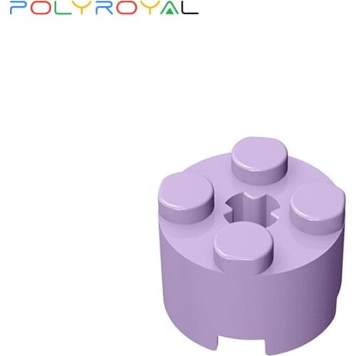 Building Blocks accessories DIY Plates 2x2 Cylindrical brick 10 PCS Creative Educational toy for children birthday gift 6143