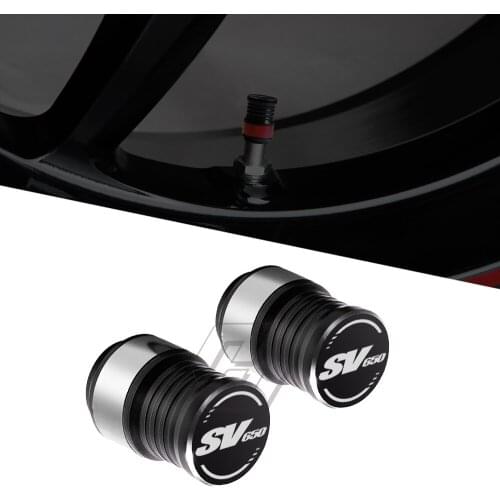 Motorcycle Accessories Wheel Tire Valve Caps Covers Case for Suzuki SV650 SV650X SV 650
