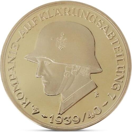 First world war soldier Commemorative Coin Collection Gift Souvenir Art Metal Antiqu