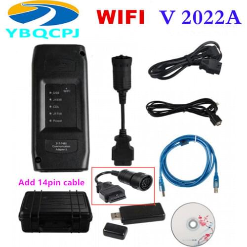 ET3 and 14PIN & 9PIN cable 2019A ET 3 For ET Adapter 3 III ET-3 CAT3 Truck Diagnostic Tool For cat ET3 Communication 317-7485