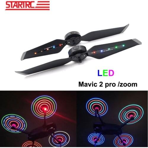 STARTRC DJI Mavic 2 pro LED propellers USB Charger Rechargeable Battery 8331 Propellers For DJI Mavic 2 Pro/ZOOM Drone