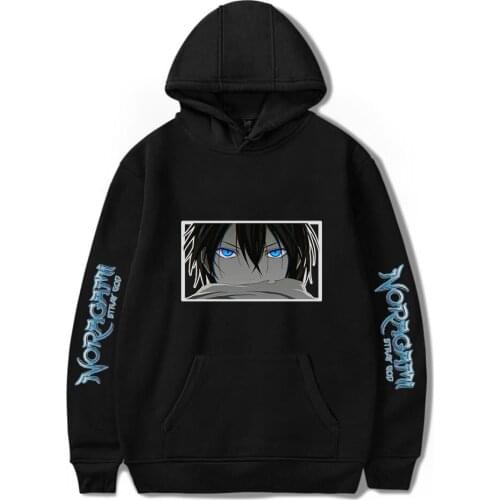 Noragami Hoodies Unisex Yato Iki Hiyori Yukine Anime Hoodie Streetwear Fashion Sweatshirt Coat Jacket Harajuku Pullover Tops