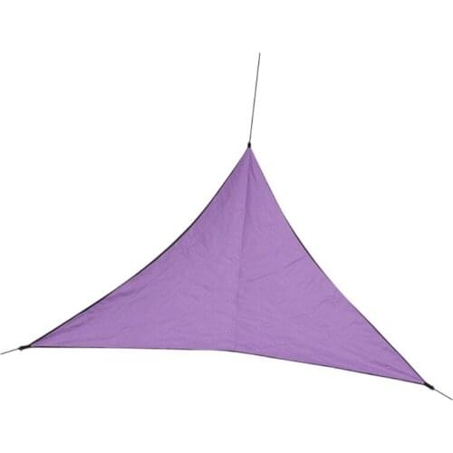 4m Outdoor Triangle Sun Shade Cloth Sail Canopy Waterproof UV Block Awning Protection Shelter for Patio Backyard Garden