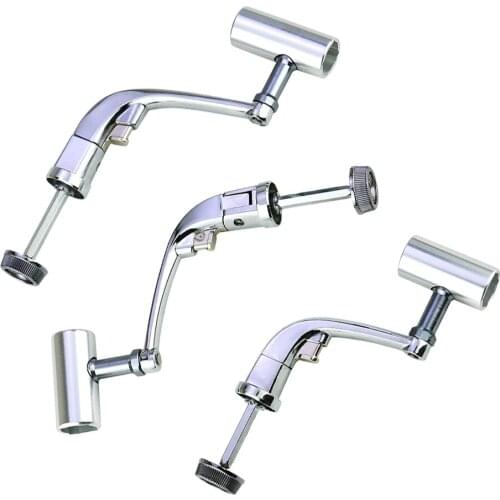 1PCS Full Metal Folding Rocker Spinning Fishing Reel Handle Fishing Reel Handshake For 1000-7000 Wheel Fishing Tackle Accessorie