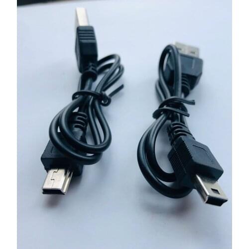 1pc USB 2.0 Male A To Mini B 5-pin Charging Line Cable for Digital Cameras for MP3 MP4 Player USB Data Charger Cable 80cm