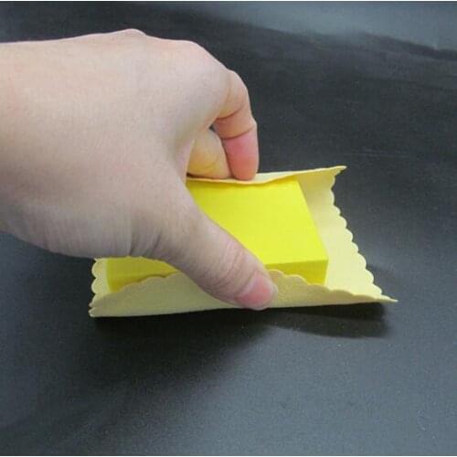 500pcs 10x10 cm nano ceramic Coating microfiber suede cloth