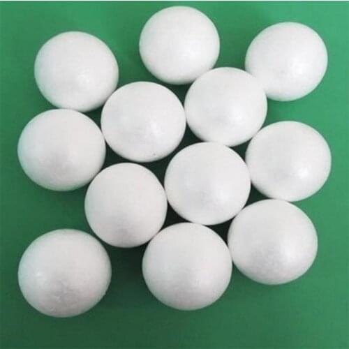 5pcs Polystyrene Styrofoam Foam Ball White Craft Balls For DIY Christmas Party Decoration Supplies Gifts