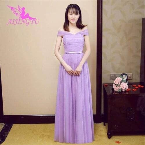 AIJINGYU 2021 2020 sexy womens gown prom dress plus size bridesmaid dress BN397