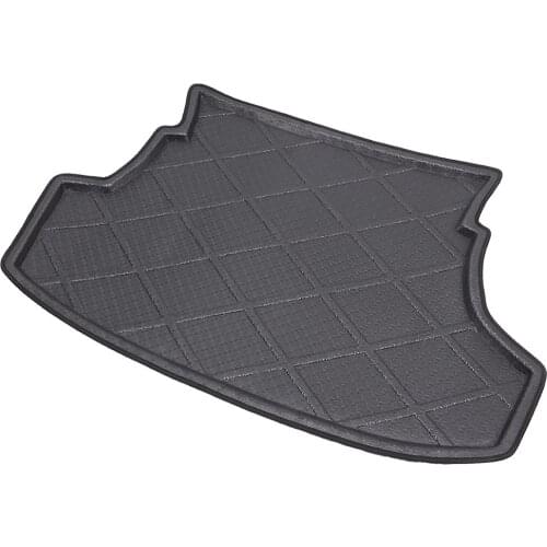Auto Rear Trunk Cargo Mat Boot Liner Tray Carpet For 2007-2013 Toyota Yaris / Vios / Belta / Limo Car Accessories