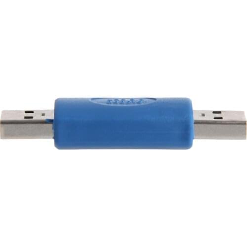 C1FB New USB 3.0 A Male To A Male M-M Coupler Adapter Connector