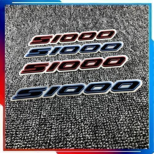 For BMW S1000R S1000RR S1000XR Motorcycle 3D Logo Waterproof Sticker Body Shell Decal Protector Fairing Emblem Badge Accessories