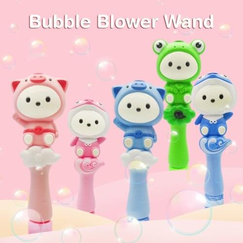 2021 Pop Fidget Toys Kids Bubble Gun Toys Summer Soap Water Bubble Machine Electric Bubble Machine For Children Gift Toys Bubble