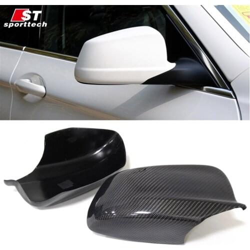 Carbon Fiber Rear View Mirror Cover For BMW 5 Series F10 Car Styling Rearview Mirror Sticker For BMW F10 520 525li Accessories