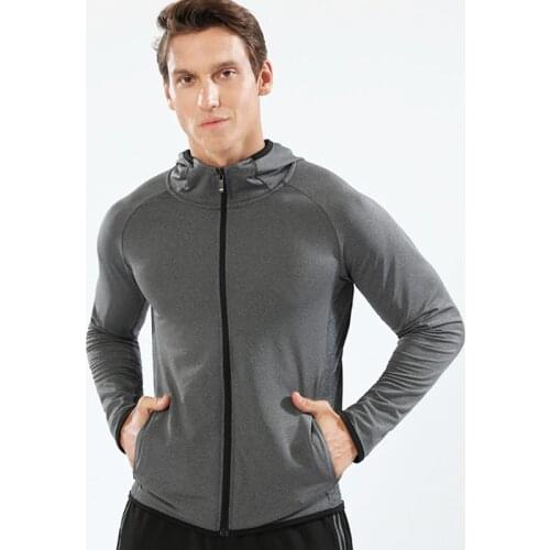 Jacket For Running Mens Sports Jacket Fitness Hoodie Gym Mens Windbreaker Zipper Thin Coat New Spring Sport Hooded Jacket Men