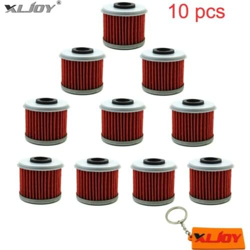 10pcs Oil Filter For Honda TRX450R TRX450ER CRF450X CRF450R CRF250X CRF250R CRF150R CRF150F CRF 150F 150R 150RB 250R 250X 450R