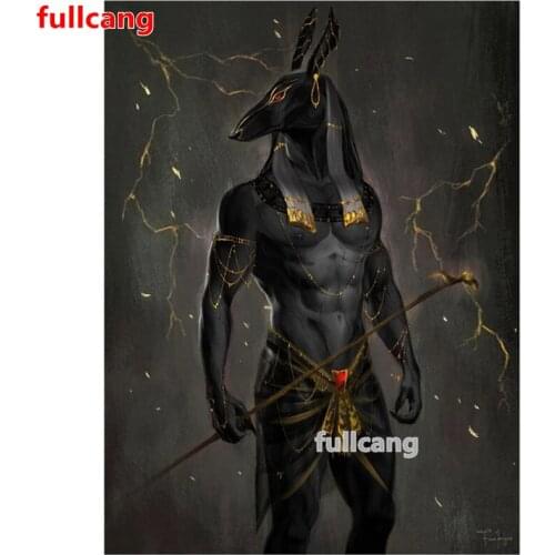 New diamond painting Egypt Anubis diamant painting cross stitch mosaic embroidery diamond Egyptian Symbols God,Wall art JX2153