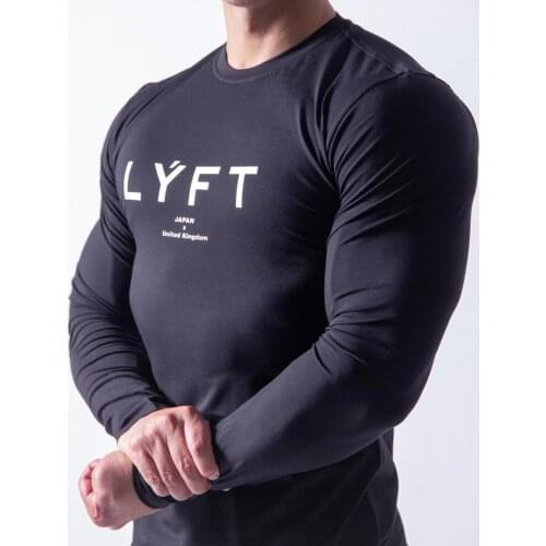 2020 New Japan Brand Running T Shirt Men Bodybuilding Sport T-shirt Long Sleeve Compression Top Gym Shirt Men Fitness Tight Tee