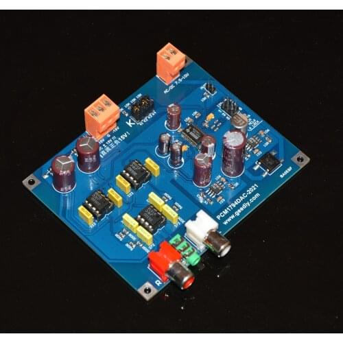PCM1794 DAC Decoder I2S input 24bit 192K Support MONO