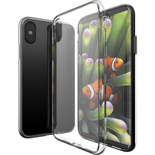 For iphone X XR XS MAX Transparent Silicone TPU soft case For iphone 5 5S 6S 7 8 Plus 11 Pro Max Clear Cover Case