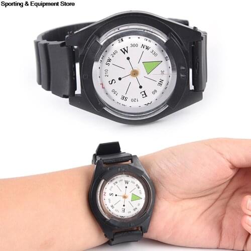 Strap Band Bracelet Newest Tactical Wrist Compasses Military Camping Outdoor Survival Accessories