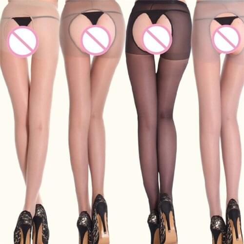 Sexy Lingerie Hot Sexy Womens Lady Pantyhose Lingerie Open Crotch Fishnet Stockings