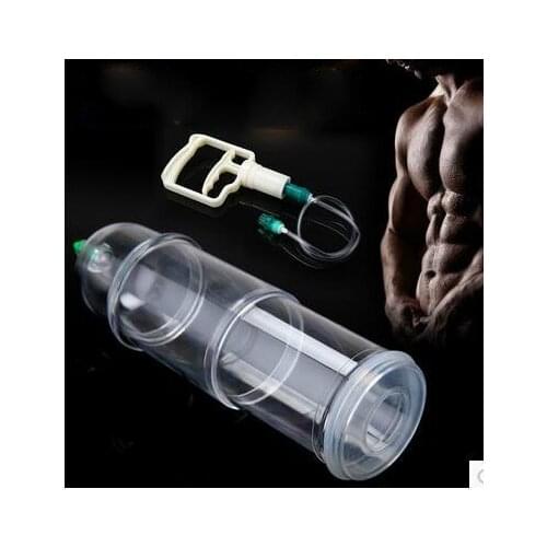 Special hot sell glass vacuum, male extensor group three cups of cupping cupping of the male expansion treatment