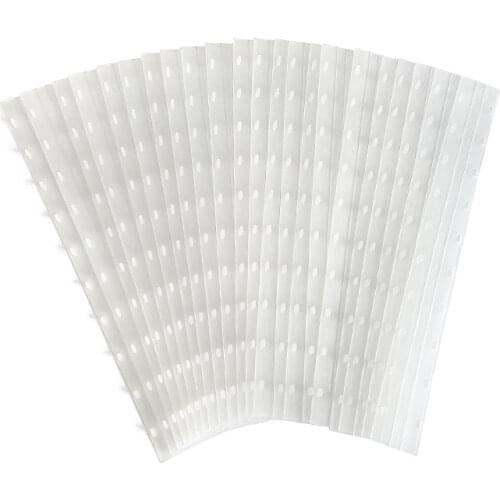 50PCS/BOX 22.5-35mm(210-325sheets) Plastic Binding strips 10 holes A4 Comb binding suppliers plastic binders wholesale