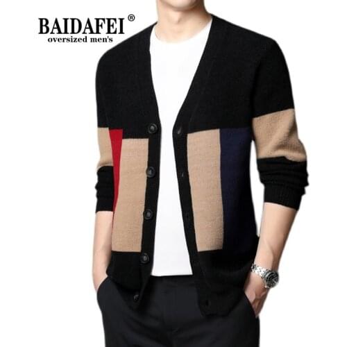 Мужские вязаные кардиганы BAIDAFEI China At AliExpress