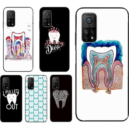Dental Definitions Tooth Case For POCO M3 Pro F3 X3 Pro Cover For Xiaomi Mi11 11Lite 11Pro Mi 10T Pro Note 10 Lite