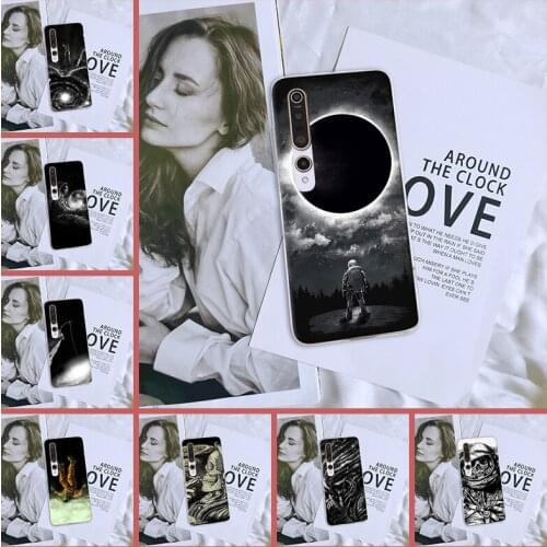 Back Cover For Xiaomi Mi 10 Lite Pro Youth Play Space Skull Soft Phone Case For Xiaomi Mi Note 10 Lite Pro Silicone Transparent