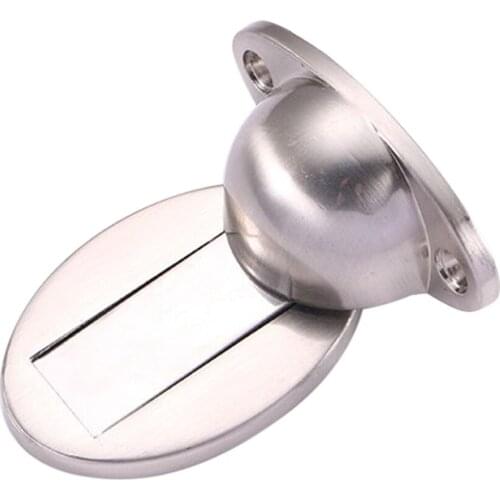 ZInc Alloy Door Stopper Door Cather Door Holder Door Stop Doorstops, Space-saving