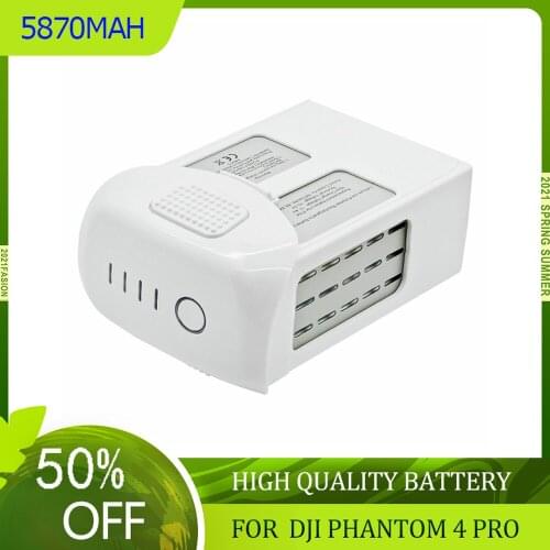 5870mAh High Capacity Intelligent Flight Battery for DJI Phantom 4 Pro Advanced Rechargeable Battery