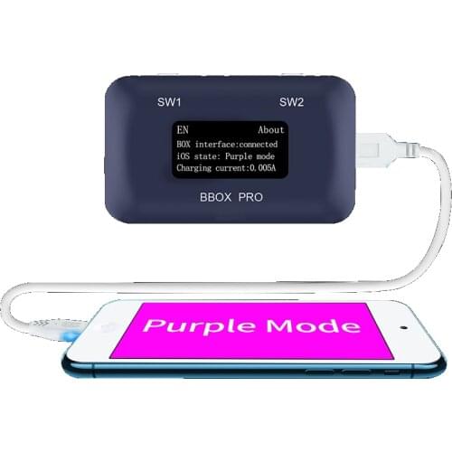 JC B-BOX PRO C3 DFU One Key to Purple for IOS A7-A11 for iPhone & iPad Unlock WIFI Modify NAND Syscfg Data